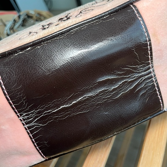 Y2K Juicy Couture "Pretty Thing" Mini Velour Bag - Picture 5 of 14